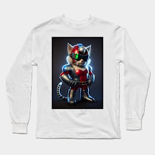 Cosmic Power Cat Long Sleeve T-Shirt